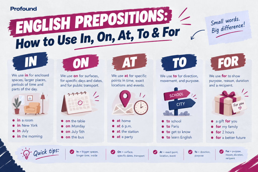 english prepositions